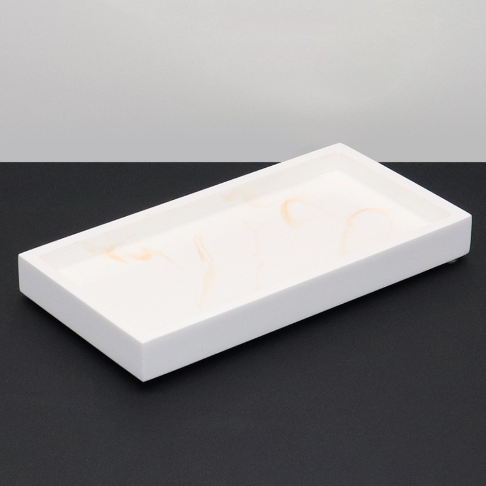Marble Serving Board - Hoogwaardige marmeren patroon badkamer toonbank lade