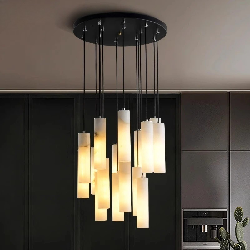 Quiet Luxury Lifestyle - Moderne luxe minimalistische wolk marmeren lange