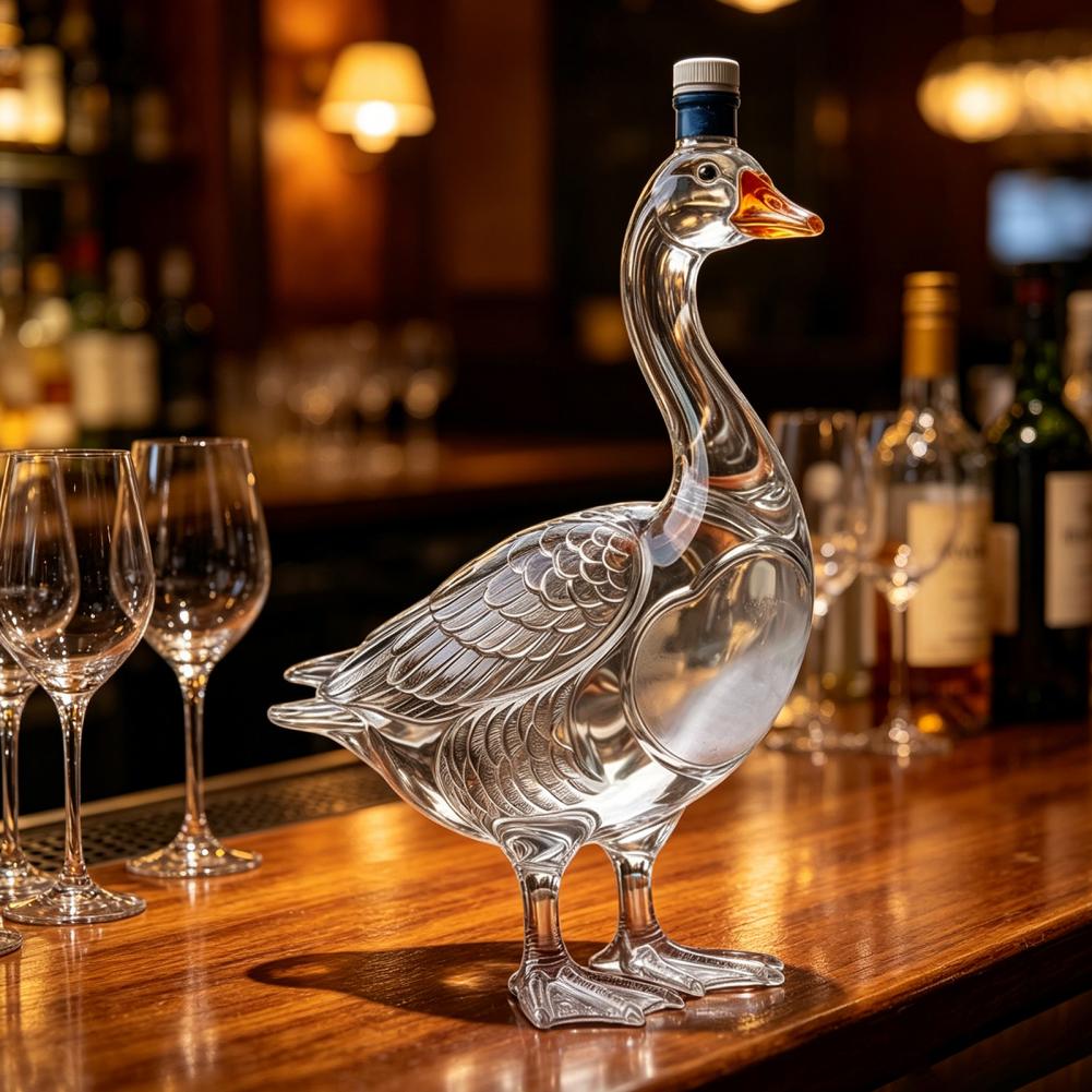 Glass Decanter Whiskey - Glazen vogelvormige wijnfles 3D whisky decanter