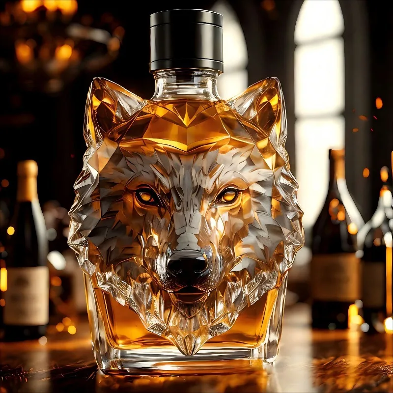 Hoog borosilicaat glazen wolfk - Glass Decanter Whiskey recensie en prijs