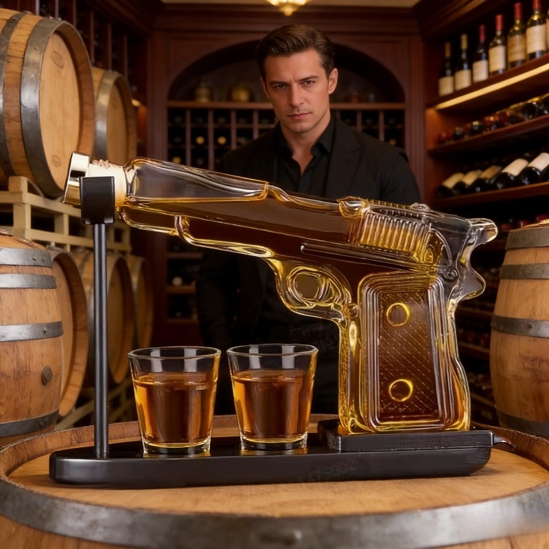 Sandhawk Glazen Pistoolvormige - Glass Decanter Whiskey recensie en prijs