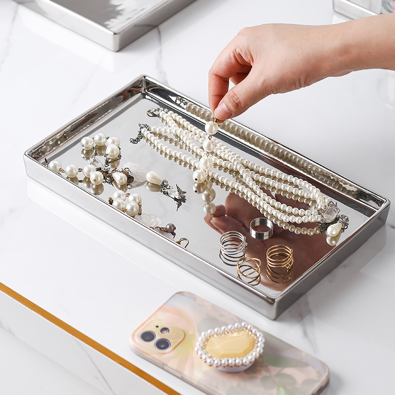 Eenvoudige Opslag Luxe Zilvere - Marble Serving Board recensie en prijs