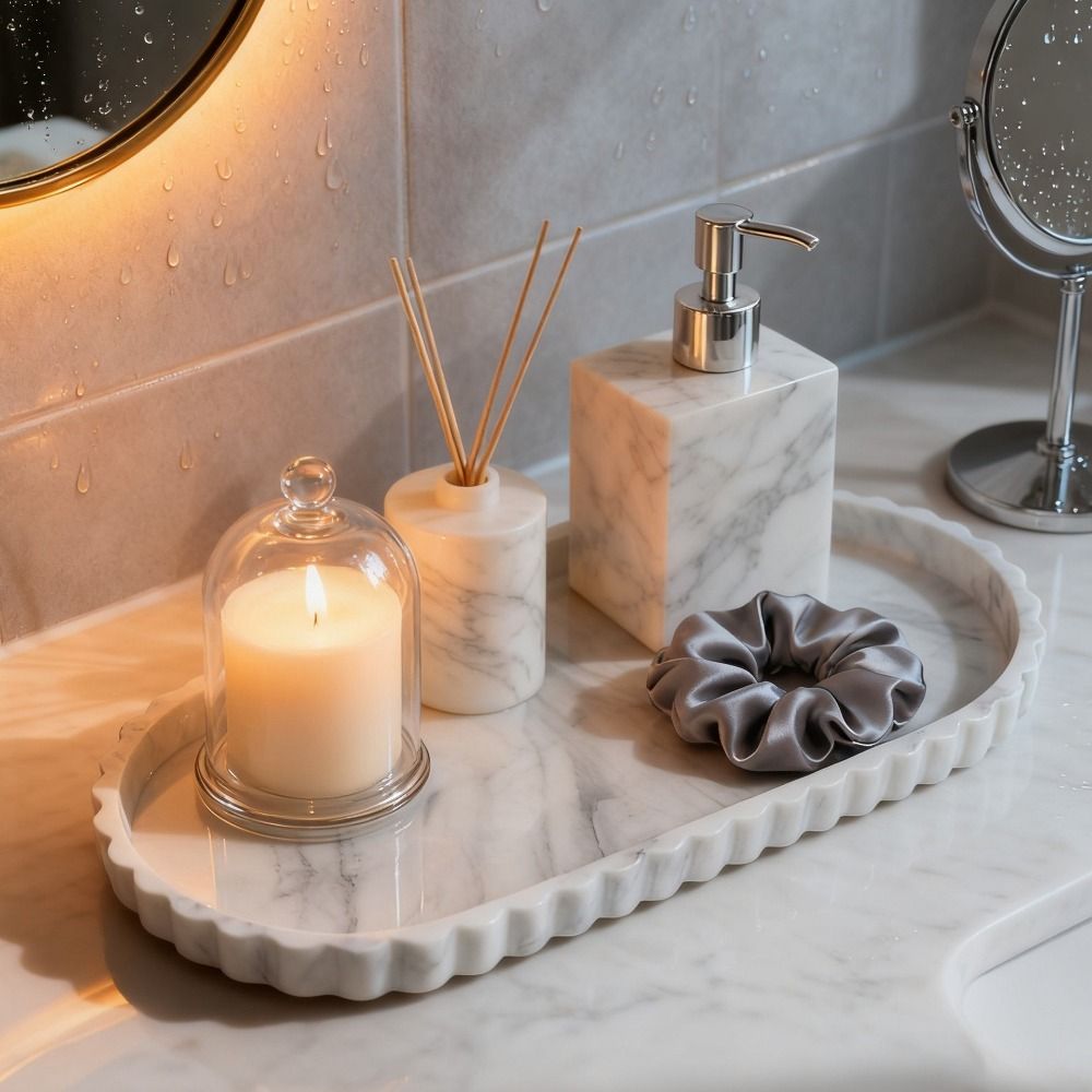 Multifunctionele siliconen ova - Marble Serving Board recensie en prijs
