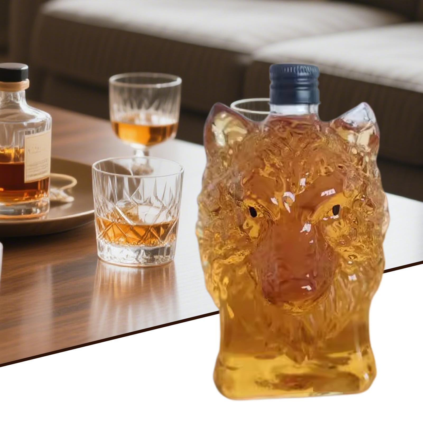 Wolf Art Standbeeld Wijnfles W - Glass Decanter Whiskey recensie en prijs