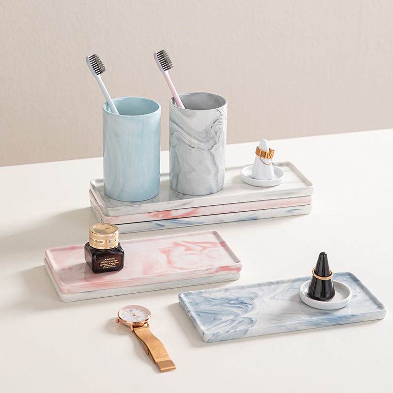 Rechthoekig Keramisch Dienblad - Marble Serving Board recensie en prijs