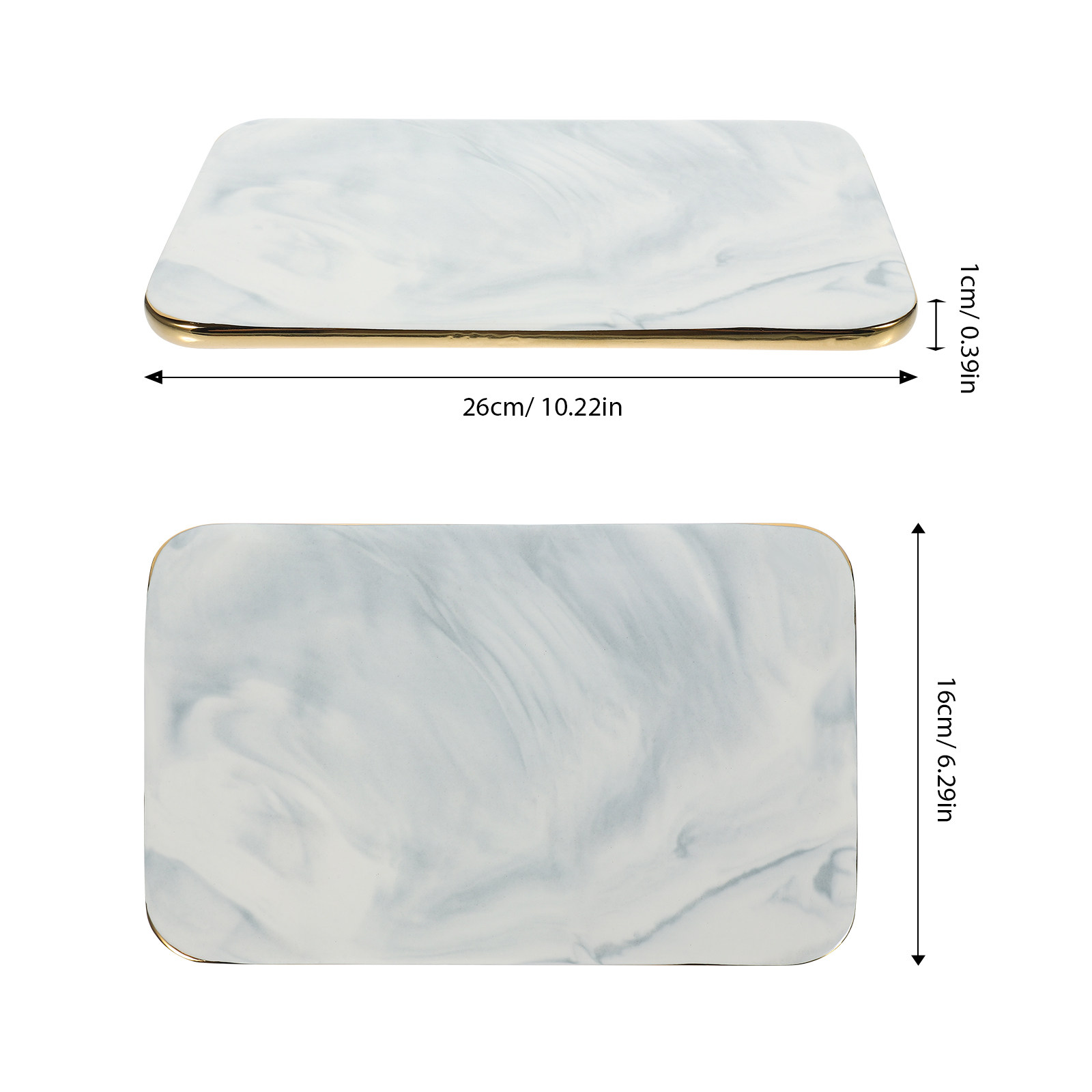 Marmeren dienblad Elegant hand - Marble Serving Board recensie en prijs