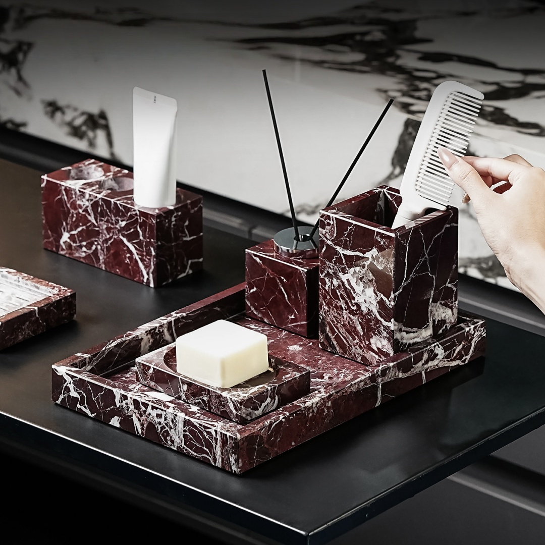Luxe natuurlijk marmer Rosa Le - Quiet Luxury Lifestyle recensie en prijs