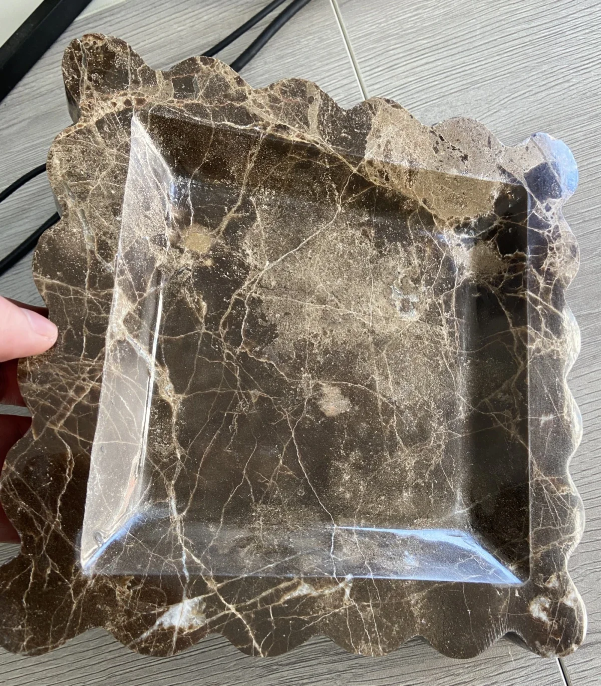 Vierkant Sint-Jakobsschelp Die - Marble Serving Board recensie en prijs