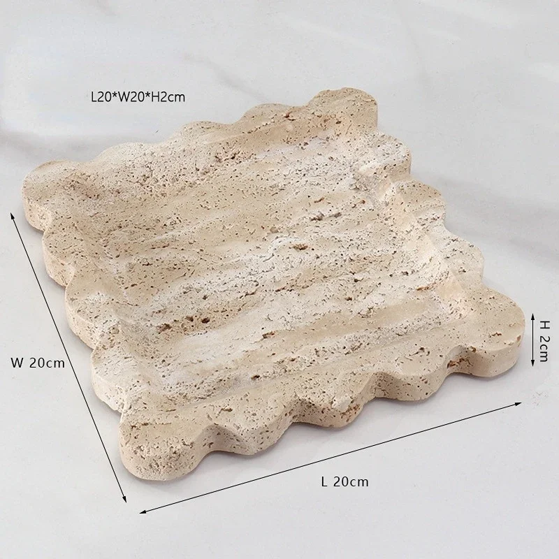 Vierkant Sint-Jakobsschelp Die - Marble Serving Board recensie en prijs