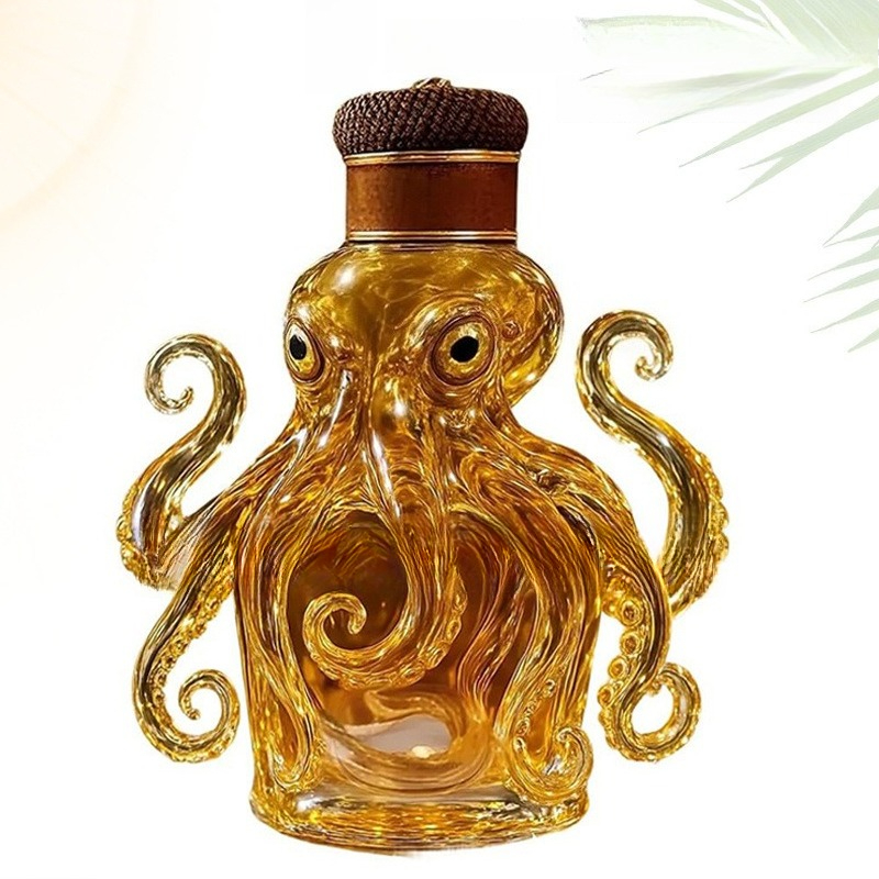 3D Gegraveerde Octopus Whisky  - Glass Decanter Whiskey recensie en prijs