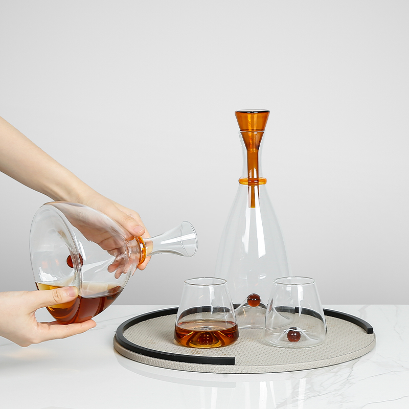 Moderne minimalistische glazen - Glass Decanter Whiskey recensie en prijs