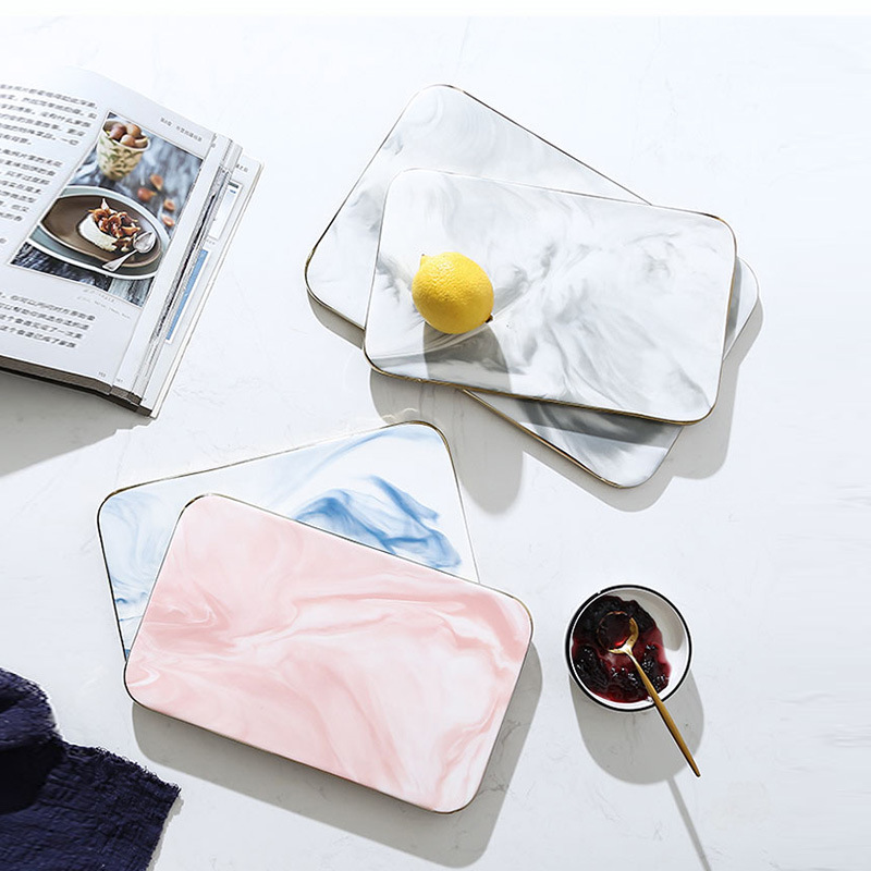 Marmeren keramische snijplank  - Marble Serving Board recensie en prijs